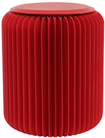 PAPERFLOW Tabouret pliable Flexistool, (H)420 mm, rouge