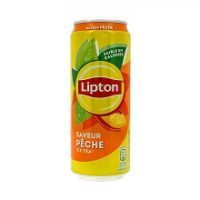 LIPTON ICE TEA CANETTE SAVEUR PECHE 330ML
