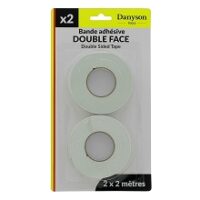 DANYSON RUBAN ADHESIF DOUBLE FACE 2M 2PCS