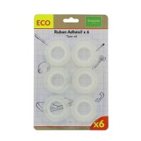 DANYSON RUBAN ADHESIF 25M 6PCS