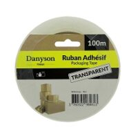 DANYSON RUBAN ADHESIF TRANSPARENT 100M