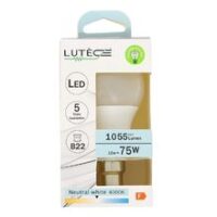 LUTECE AMPOULE LED STANDARD SPHERIQUE B22 11,1W 4000K x1