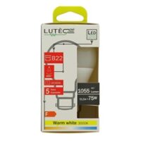 LUTECE AMPOULE LED A60 SPHERIQUE B22 11,1W 3000K x1