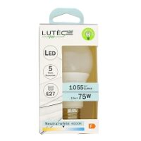 LUTECE AMPOULE LED B60 SPHERIQUE E27 11,1W 4000K x1