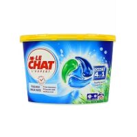 LE CHAT L'EXPERT LESSIVE DISCS 4EN1 SOUFFLE DE FRAICHEUR 25 DOSES