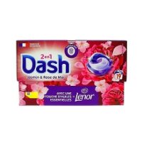DASH LESSIVE PODS 2EN1 JASMINE & ROSE DE MAI 19 LAVAGES