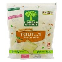 L'ARBRE VERT LESSIVE CAPS TOUT-EN-1 AMANDE DOUCE 20 LAVAGES