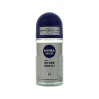 NIVEA MEN DEODORANT ROLL-ON SILVER PROTECT ANTIBACTERIEN 50ML