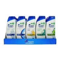 HEAD&SHOULDERS SHAMPOOING 270/300ML DISPLAY 5 REF. 25PCS