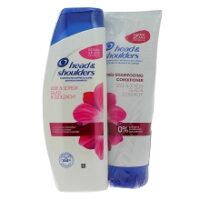 HEAD&SHOULDERS MIX LISSE ET SOYEUX - LOT 2 SHAMPOOINGS + 1 APRES-SHAMPOOING
