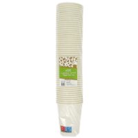 GOBELET EN CARTON BLANC 240ML x50