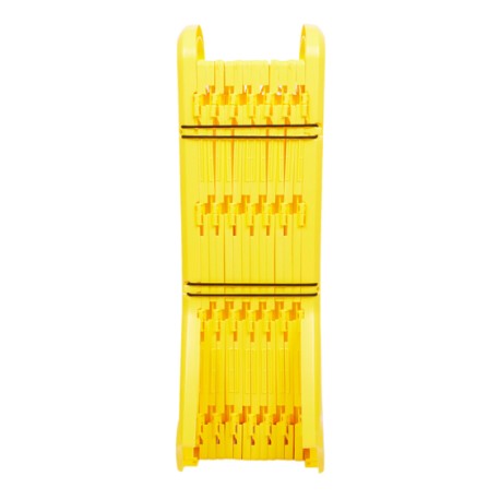 Barrière mobile portable sur roues 4m de long RUBBERMAID – Image 2