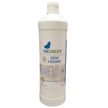 Crème à récurer citron RESPECT'HOME ECOCERT - 2247 - Bidon 1L