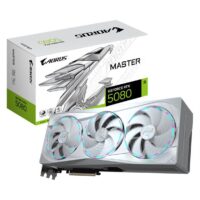 GIGA VGA 16GB RTX5080 AORUS MASTER ICE-16GD 3xDP/HDMI AORUS GeForce RTX 5080 MASTER ICE 16G