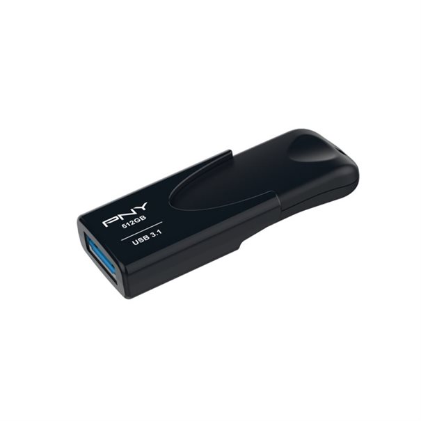 PNY USB3.1 Attaché 4 512GB black Retail
