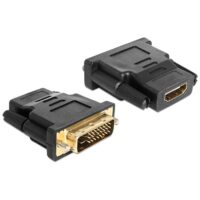 Delock Adapter DVI-D Stecker > HDMI Buchse