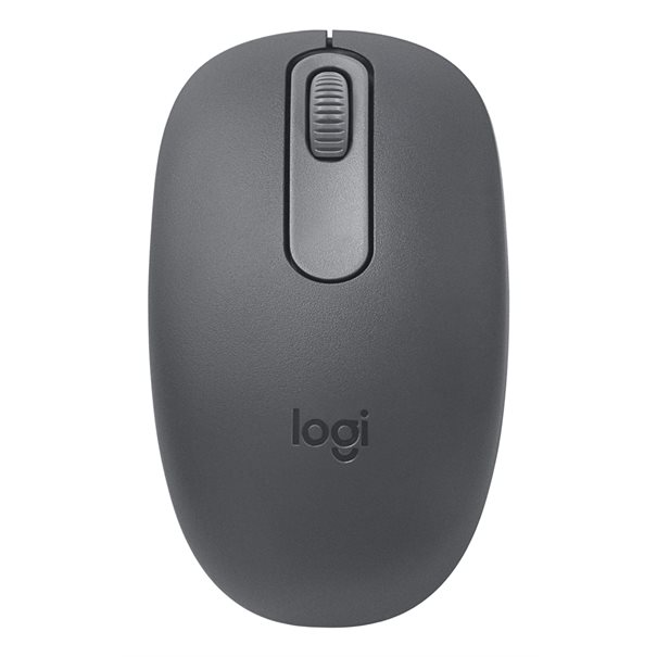 Logitech Mouse M196 Bluetooth Mouse graphite BT 1000 dpi; symmetrisch