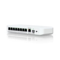 Ubiquiti Switch UniFi 8xRJ45 2.5GBit Compact (incl. NT) Powered by 802.3af/at PoE or USB Type C, Fanless