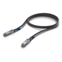 Ubiquiti Direct Attach Copper Cable QSFP28 100Gbps 1m UACC-DAC-QSFP28-1M UACC-DAC-QSFP28-1M: QSFP28, 100 Gbps