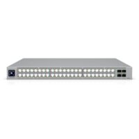 Ubiquiti Switch UniFi 16x2.5G RJ45/32x10G RJ45/4xSFP28 Managed PoE+++ 2150W 19" Rack-Mountable, 1,3" Touchscreen