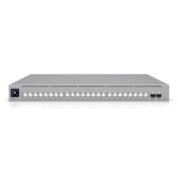 Ubiquiti Switch UniFi 8x2.5G RJ45/16x10G RJ45/2xSFP28 Managed 19" Rack-Mountable, 1,3" Touchscreen