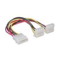 YY Kabel Y-Strom Kabel 5.25" --> 2x 5.25" gewinkelt