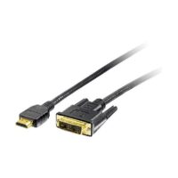 Câble DVI-D <=> HDMI 2m St/St