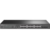 TP-LINK Switch SG3428XPP-M2 24x2.5GBit/4xSFP+ Managed 19" Omada SDN, 500 W PoE, WiFi 7/6E/6