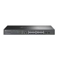 TP-LINK Switch SG3218XP-M2 16-Port Managed L2+ 8x 2.5G PoE+, 2x 10G SFP+ Slots