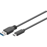 Câble USB-C <=> USB-A 3.0  0,5m black