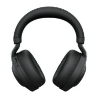 Jabra Headset Evolve2 85 Link 380a UC Stereo ANC Schwarz BT 3,5mm Stecker, Geräuschisolierung, Schwarz