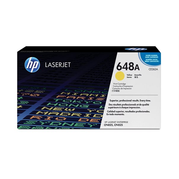 Toner HP 648A / CE262A Yellow