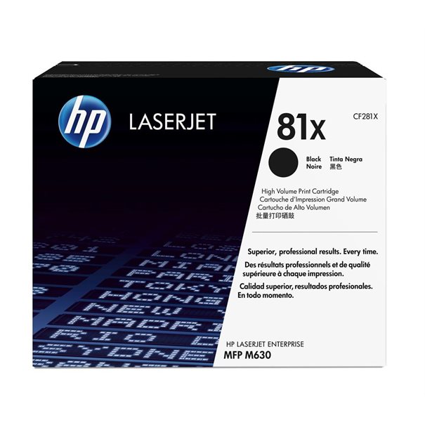 Toner HP 81X / CF281X Black