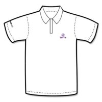 TERRA Poloshirt, White - size: XL