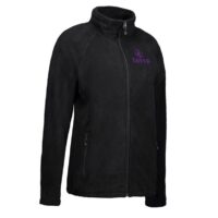 TERRA Fleece-Jacke (Damen) - Schwarz Gr.: 3XL (48)