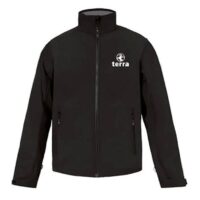 TERRA Softshell Jacke (Herren) - Schwarz Gr.: L