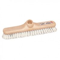 Lave pont nylon blanc / Monture hêtre avec douille à vis L 30cm