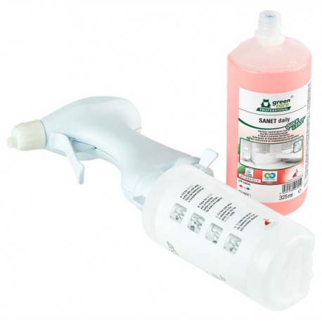 Nettoyant sanitaires écolabel SANET DAILY Quick&Easy-Spray 325ml