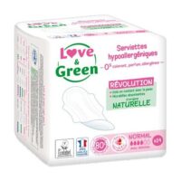 Serviette hygiènique feminine 85% origine naturelle - Colis 1344