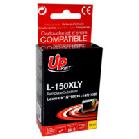 UPrint L-150XLY Y CARTOUCHE COMPATIBLE AVEC LEXMARK N°150XL - 14N1618E / 14N1650