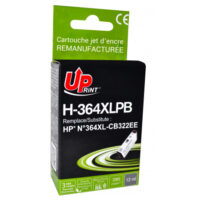 UPRINT CARTOUCHE REMANUFACTUREE HP N°364XL-REMPLACE CB322EE/CB317EE PHOTO BLACK