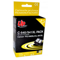 UPRINT PACK 2 CARTOUCHES REMANUFACTUREES CANON PG540/CL541XL-REMPLACE 5225B006 N/CL