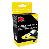 UPRINT PACK 2 CARTOUCHES REMANUFACTUREES CANON PG545/CL546XL-REMPLACE 8287B005 N/CL