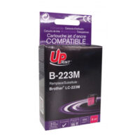 UPRINT CARTOUCHE COMPATIBLE BROTHER LC223 MAGENTA