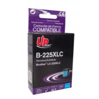 UPRINT CARTOUCHE COMPATIBLE BROTHER LC225XL CYAN
