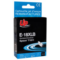 UPRINT CARTOUCHE REMANUFACTUREE EPSON 18XL-REMPLACE C13T18114011 NOIR