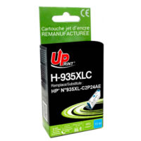 UPRINT CARTOUCHE REMANUFACTUREE HP N°935XL-REMPLACE C2P24AE CYAN