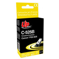 UPRINT CARTOUCHE REMANUFACTUREE CANON PGI525-REMPLACE 4529B001 NOIR