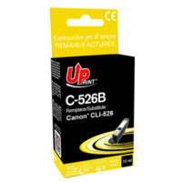 UPRINT CARTOUCHE REMANUFACTUREE CANON CLI526-REMPLACE 4540B001 NOIR
