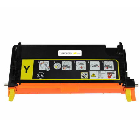 TONER REMANUFACTURE XEROX XL6180-REMPLACE 113R00725 JAUNE – Image 2